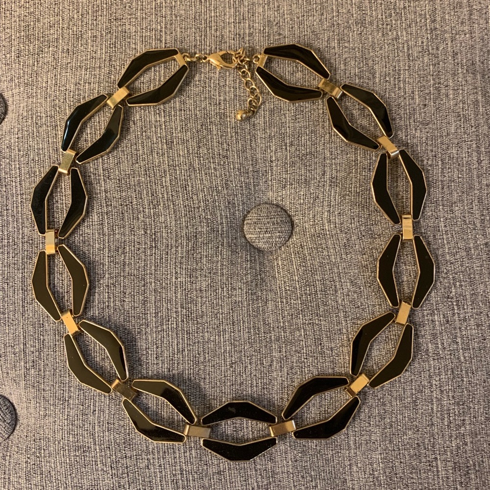 Black and Gold Costume necklaces